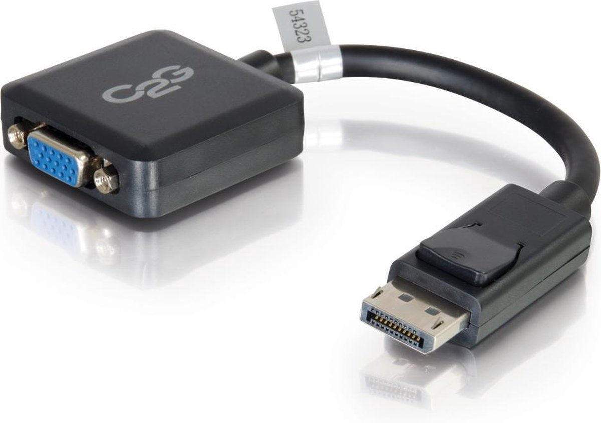 C2G 20cm DisplayPort M / VGA F 0