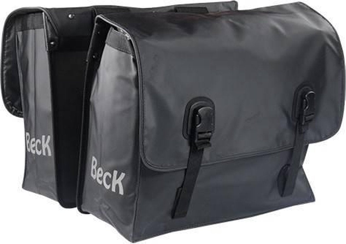 Beck Type Classic - Dubbele Fietstas - 46 l - Zwart
