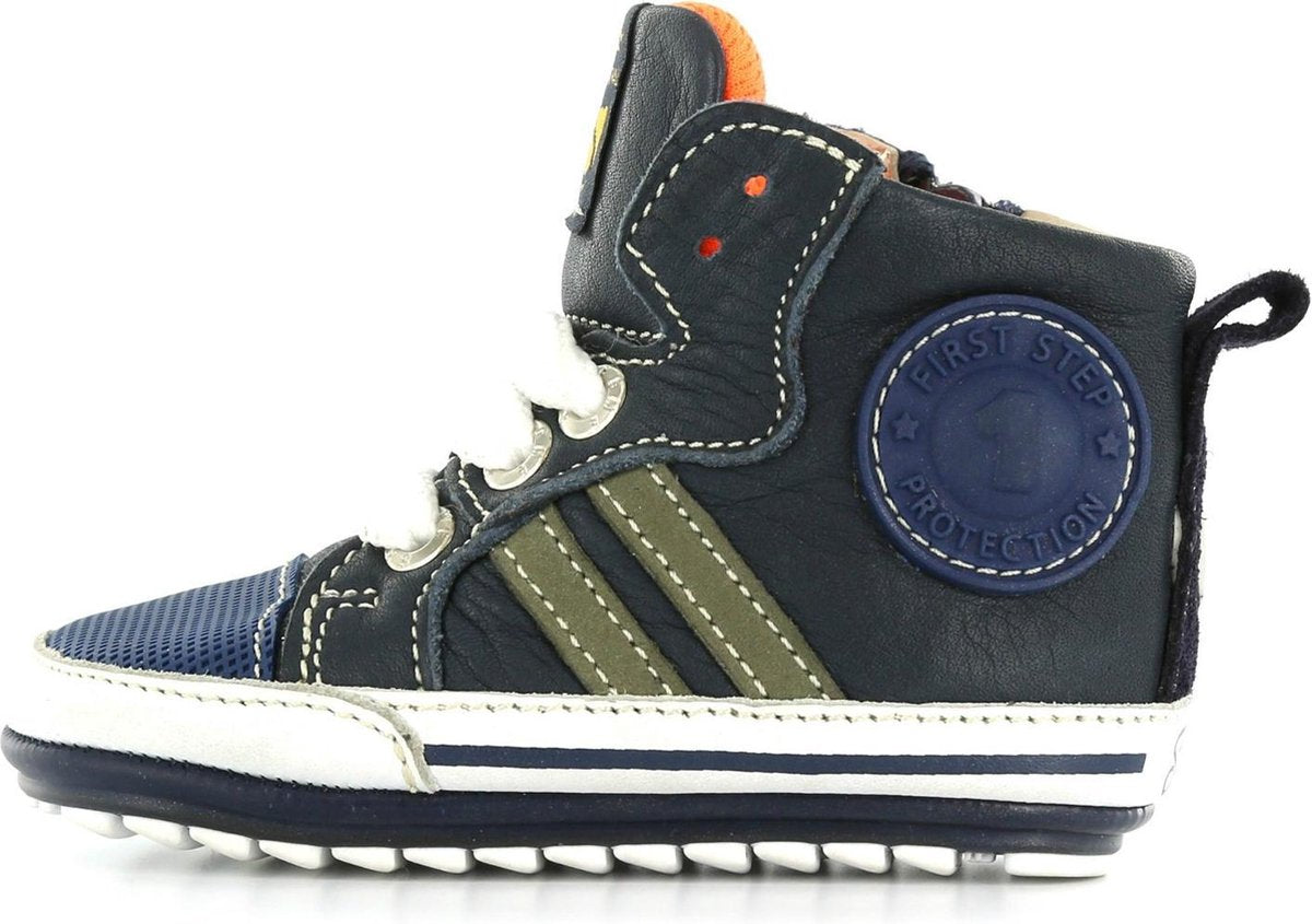 Shoesme babyschoentjes Smart sneaker hoog donkerblauw