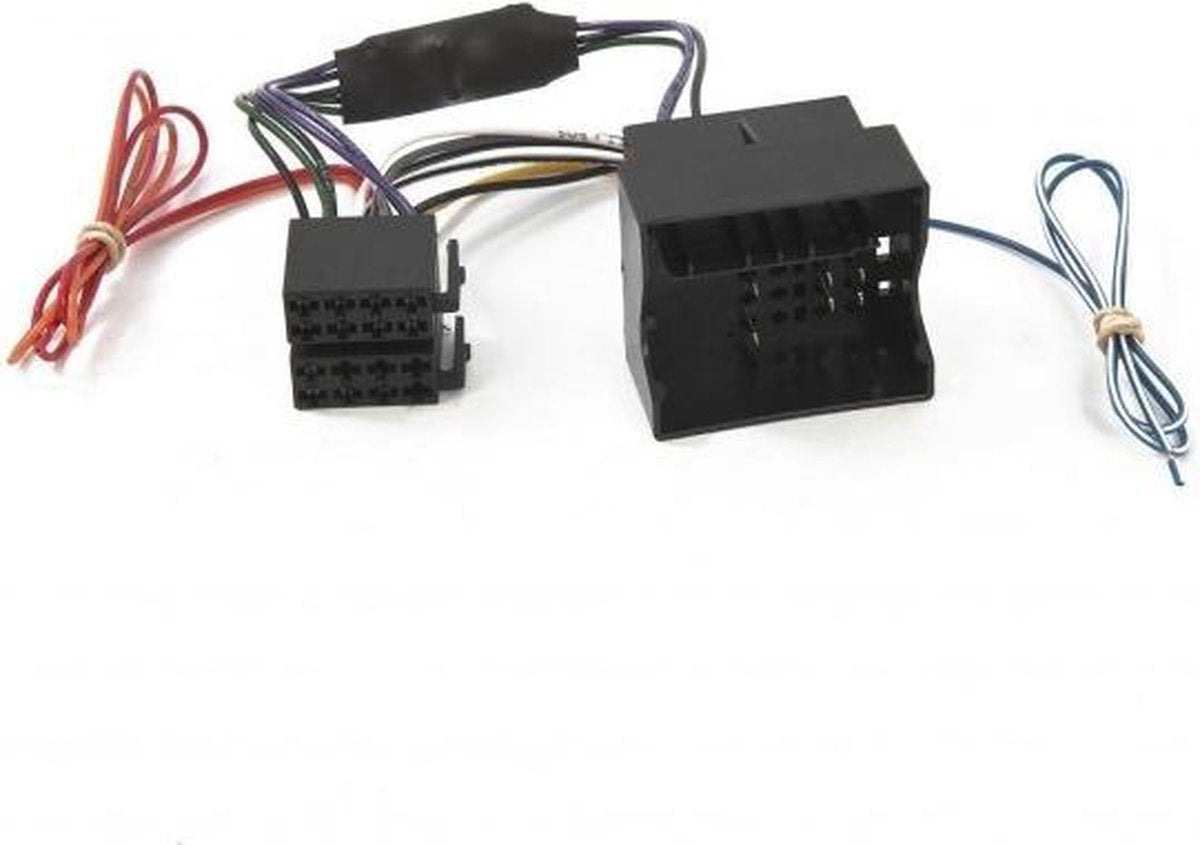 Audi Quadlock-ISO aansluiting actief systeem achterzijde