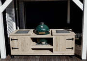 +Garden BBQ tafel Q400 massief eiken
