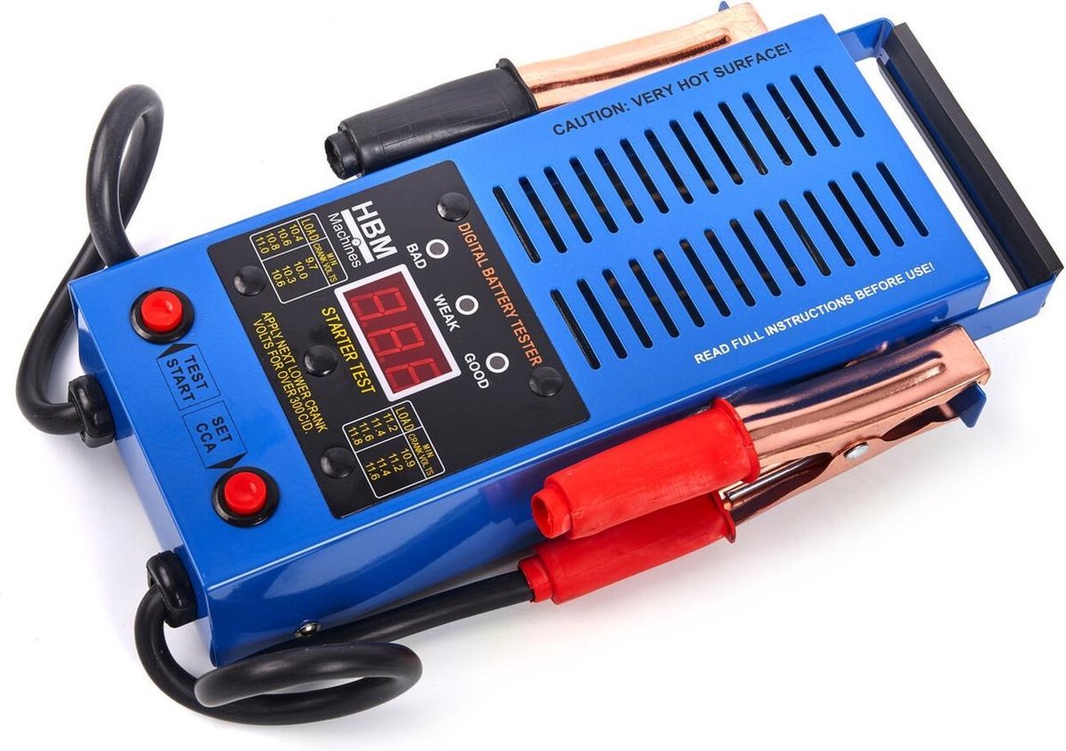 125 AMP Professionele Digitale Accu Tester