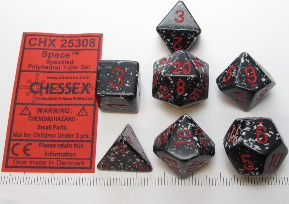 Chessex dobbelstenen set