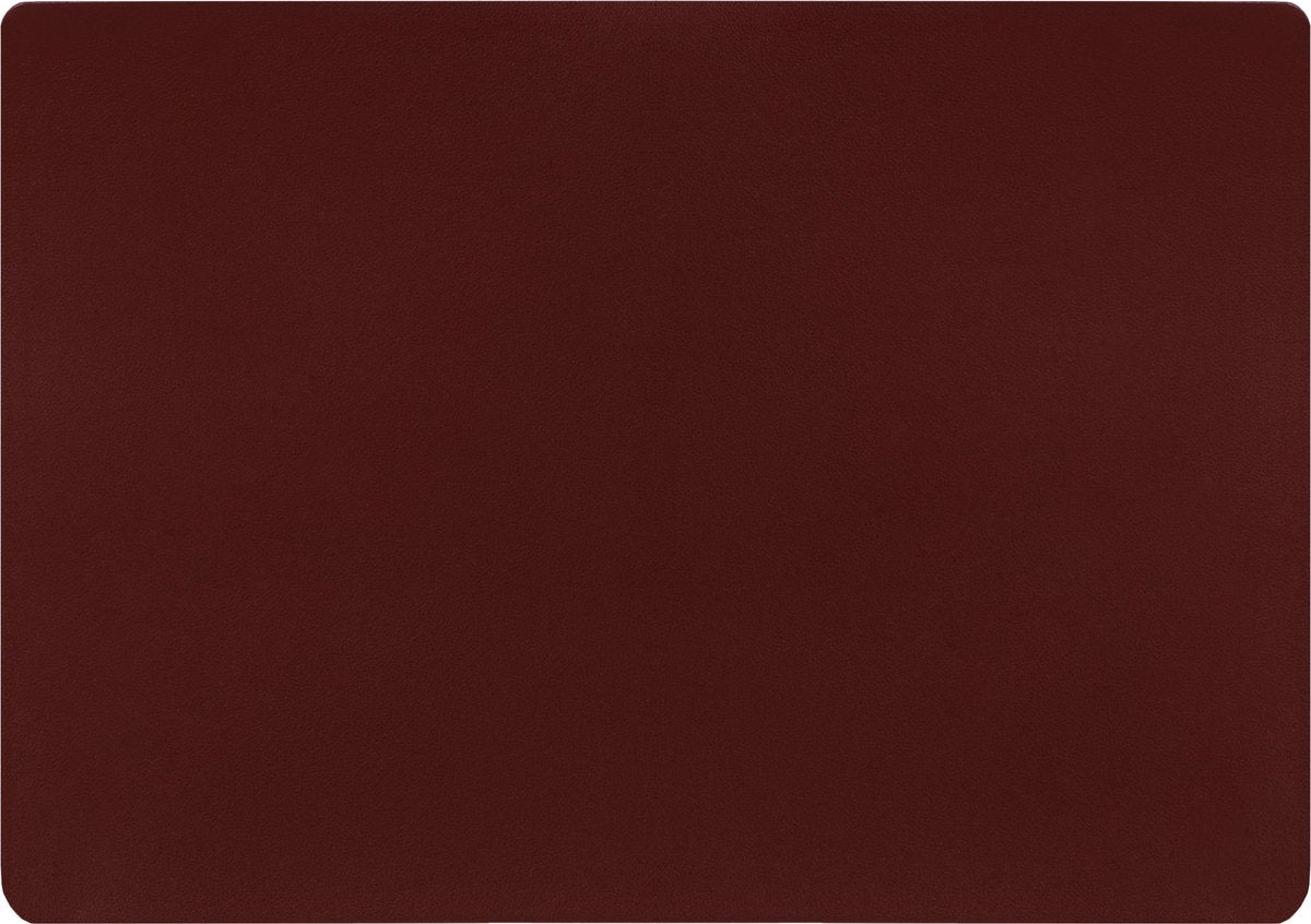Krumble Placemat PU Leer / Placemat / Placemats / Onderlegger / Onderleggers - Rood