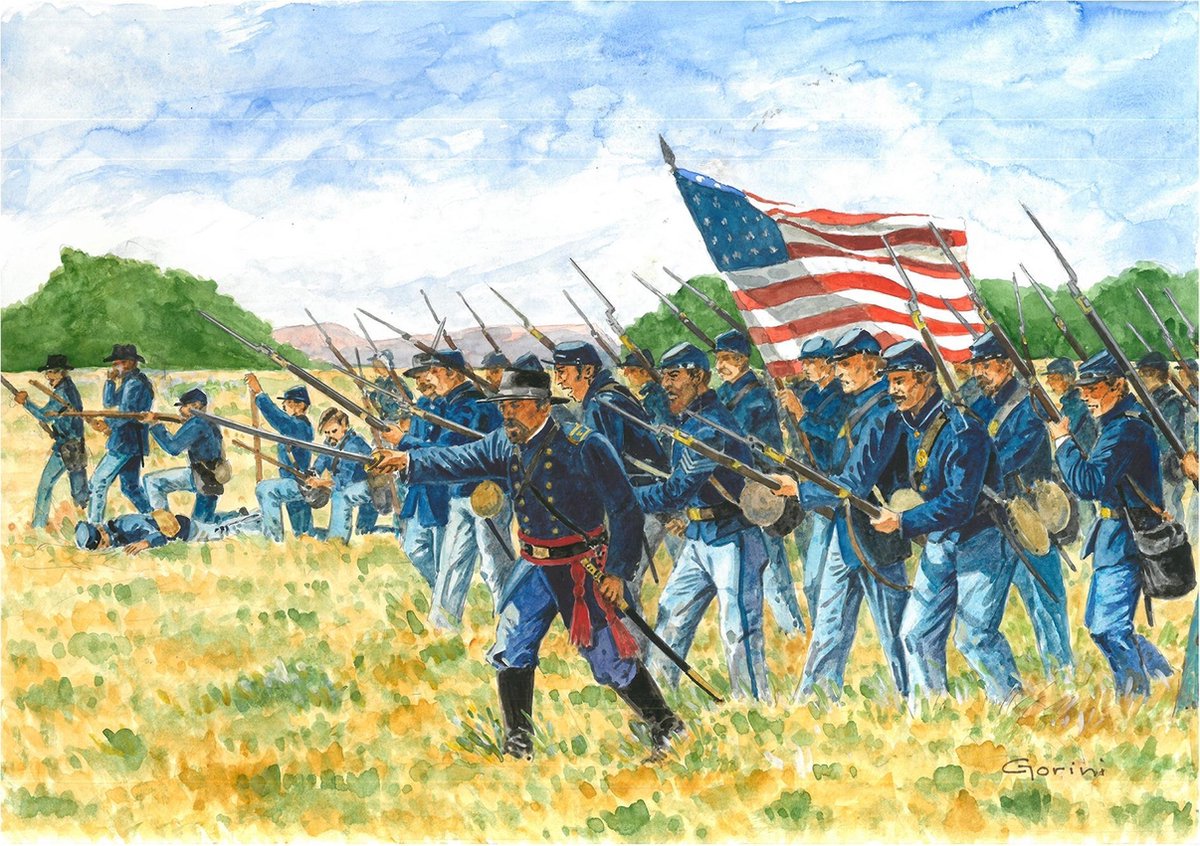 Italeri - Union Infantry American Civil War 1:72 (Ita6177s)