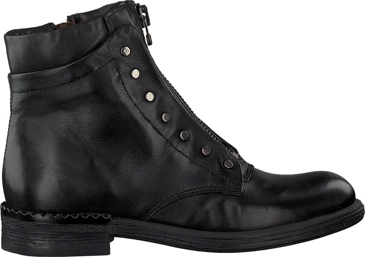 Omoda 56217 Enkelboots -  Enkellaarsjes - Dames - Zwart - Maat 38