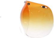 Bubble vizier jethelm gradient oranje