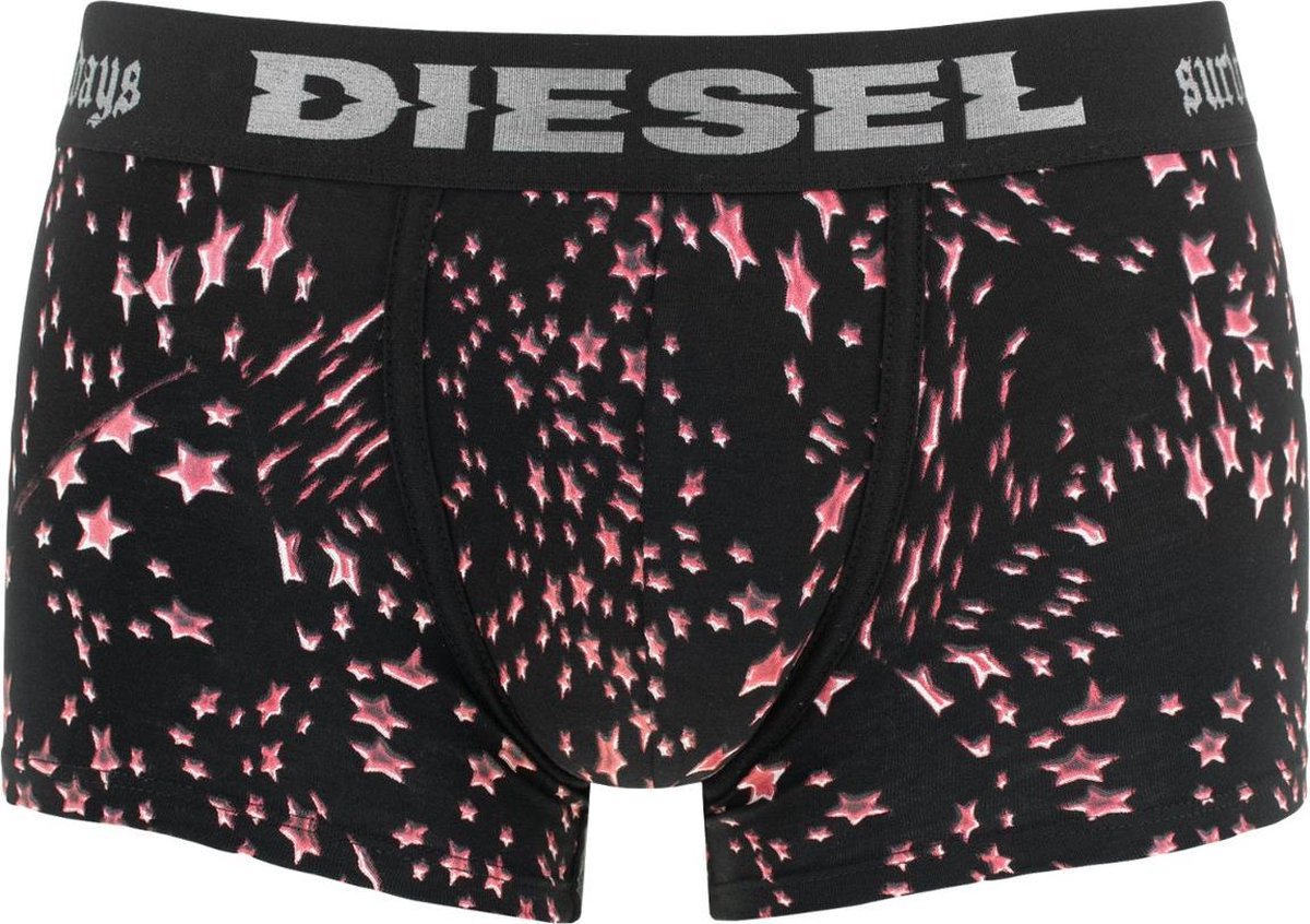 Diesel damien trunk stars zwart - M