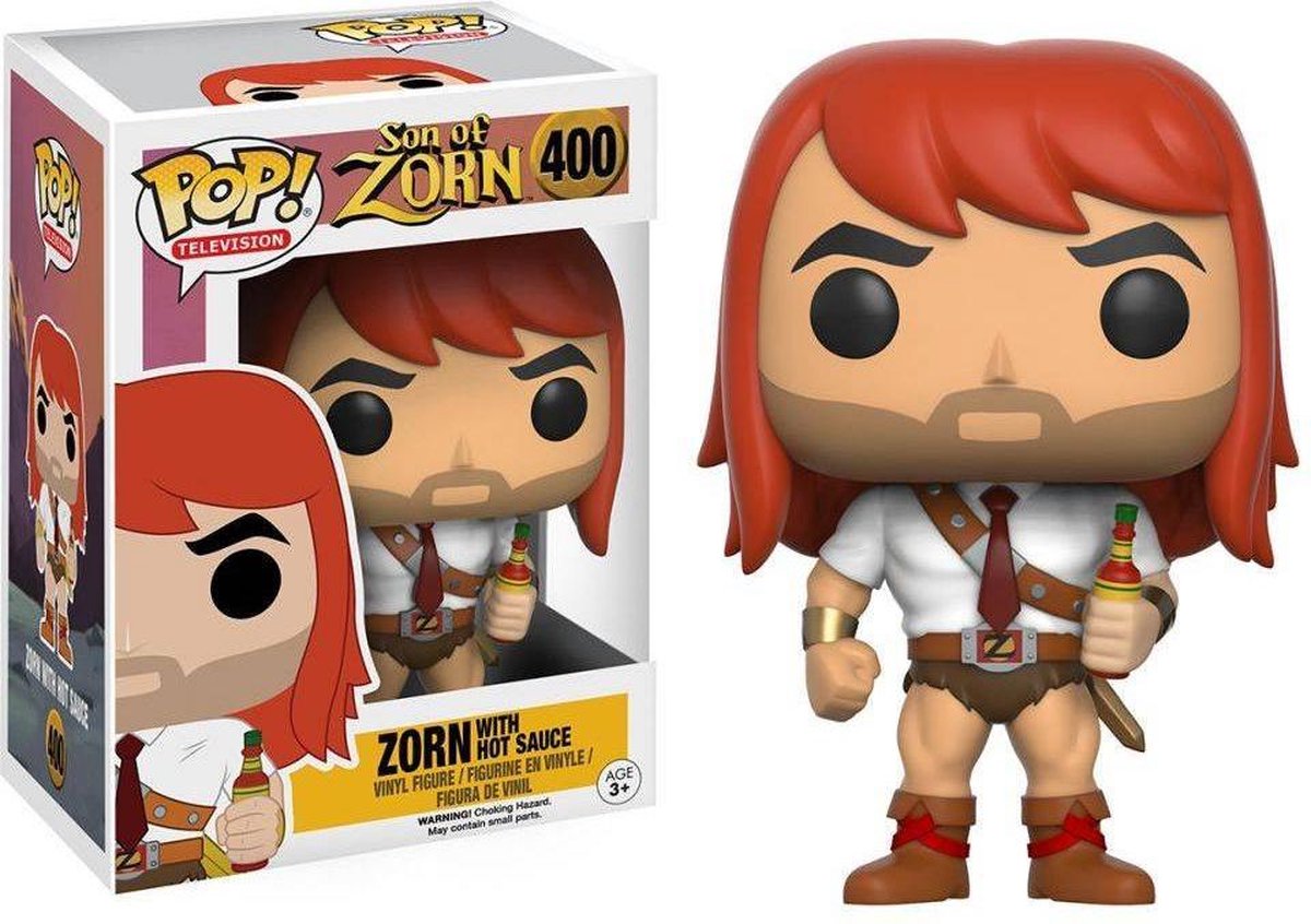 Funko Pop! Zorn Met Hot Sauce #400 Son Of Zorn ! - Verzamelfiguur