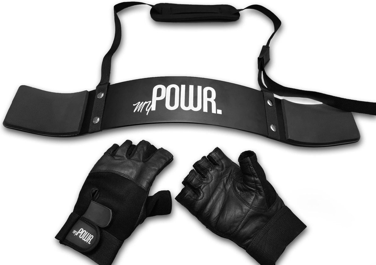 MYPOWR. Bicep Blaster - Arm Blaster - Bicep Bomber - Fitness Handschoenen - Combinatiedeal - Sportaccessoires