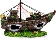 Scheepswrak - Aquarium decoratie ornament (Groot)