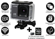 Denver ACK-8062W - 4K action cam - inclusief 16GB Micro SD kaart