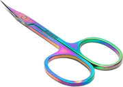 Oranjollie - Professionele Nagelriemschaar Kameleon – F1 - Cuticle Schaar - Manicure Schaar - Gebogen snijvlak