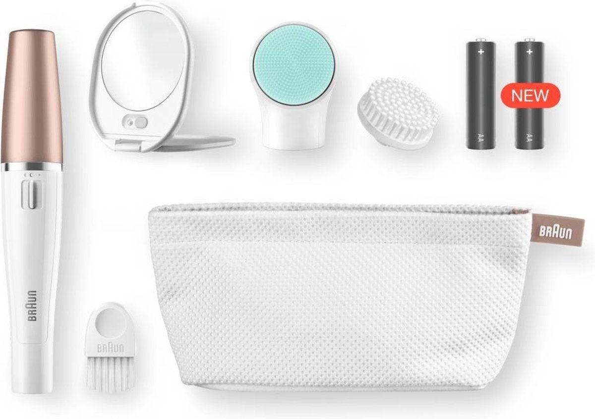 Braun FaceSpa 851V - 3in1 GezichtsEpileerapparaat