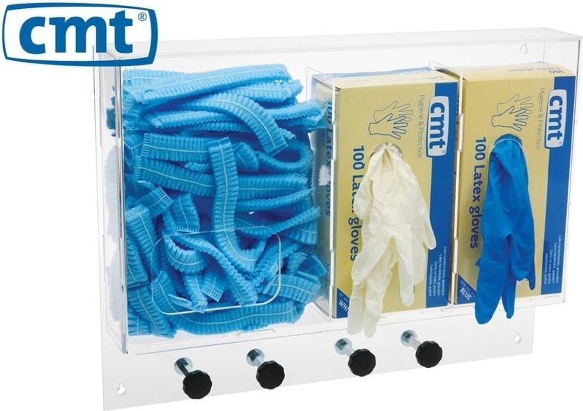 Wandhouder voor disposables - Acryl - CMT