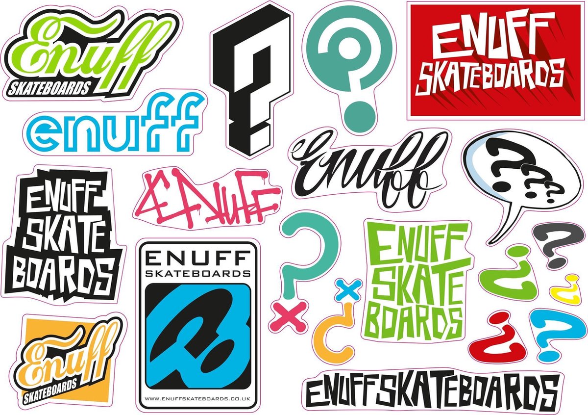 Enuff Stickervel