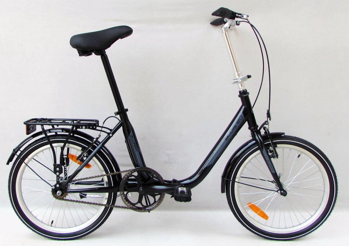 MAGIC BLOIS 20 INCH VOUWFIETS 1 SPEED BLACK