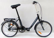 MAGIC BLOIS 20 INCH VOUWFIETS 1 SPEED BLACK