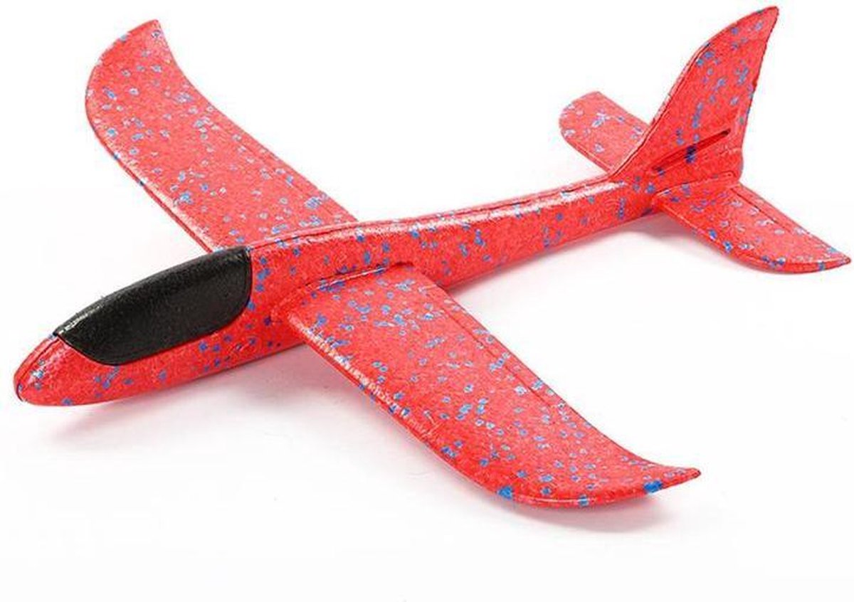 Schuim Vliegtuig - Speelgoed Zweefvliegtuig - Vliegtuig Speelgoed - Kinder Speelgoed - Speelgoed Cadeau - Vlieger - 48 cm