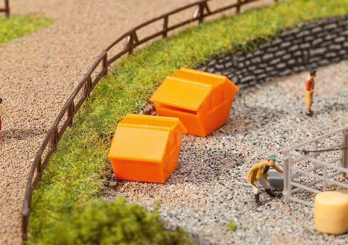 Faller - 2 Afvalcontainers
