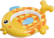 Intex Babybadje Goudvis 140 X 124 X 34 Cm Geel/oranje