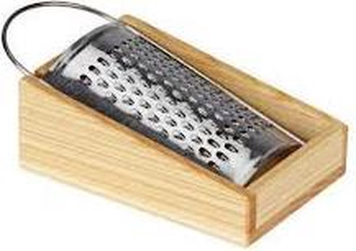 Metalen rasp met opvangbakje (Gluckskafer)