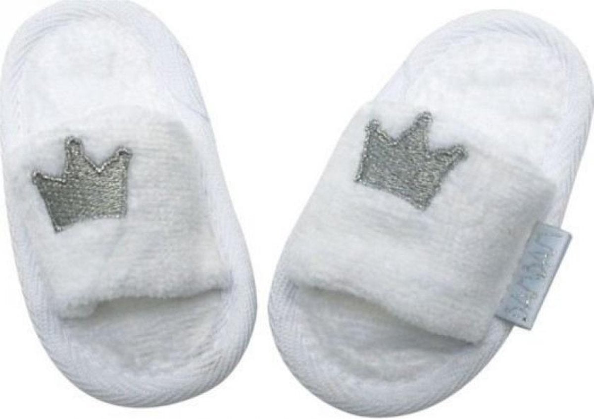 BamBam Baby Badslippers - Wit