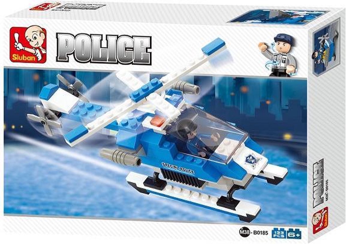 Sluban B0185 SWAT HELIKOPTER
