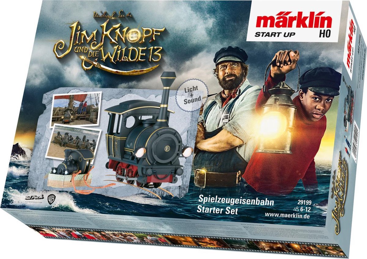 Märklin 29199 Jim Knopf und die Wilde - Modelspoortreinstel - H0