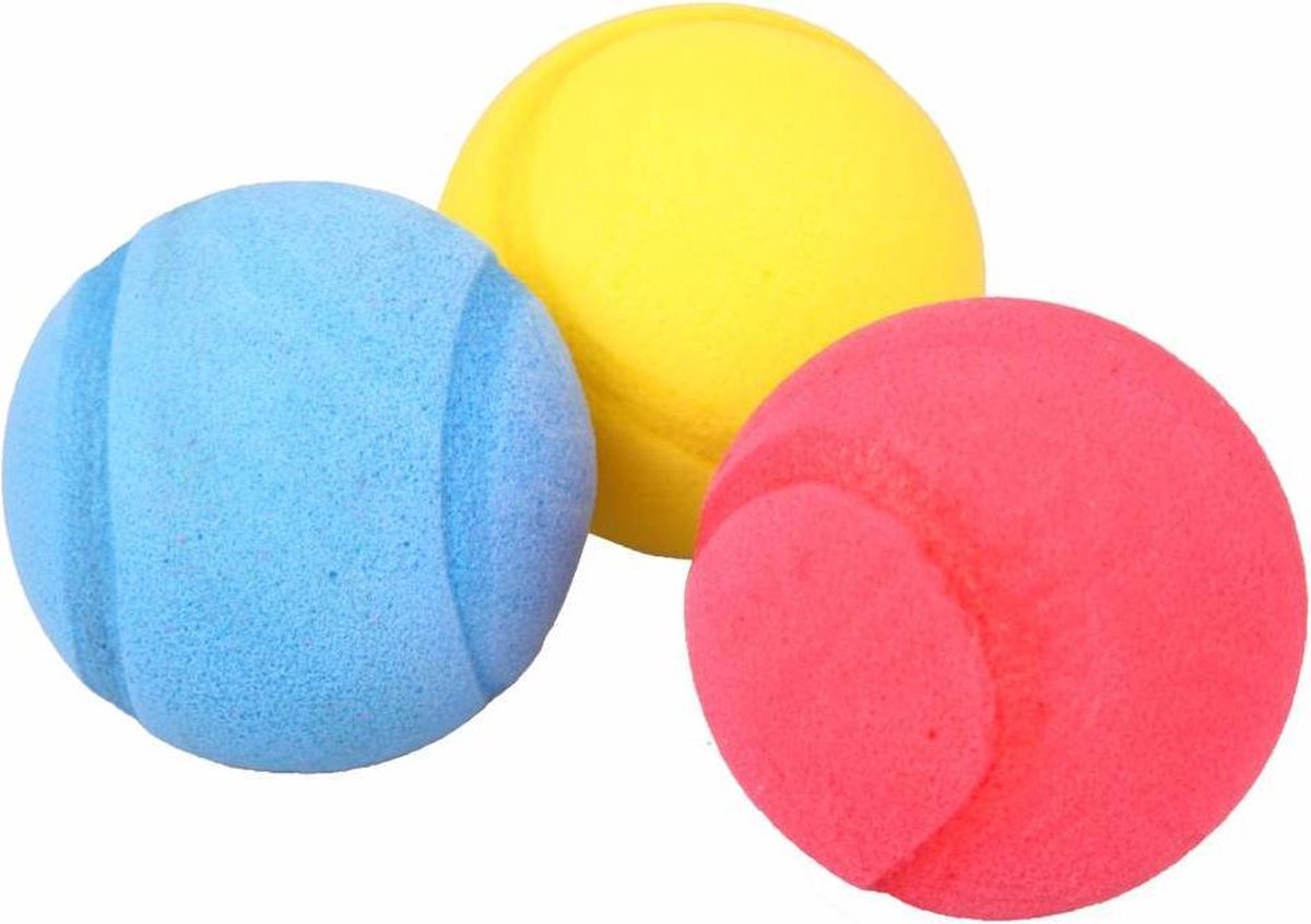 Balletjes - Zacht - Foam - 7cm - 3dlg.