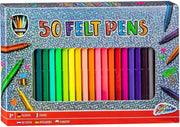 50 stiften | Kleuren voor kinderen | Viltstiften voor kinderen | Stiften kinderen | Creatief voor kinderen | Tekenen | Speelgoed kinderen vanaf 3 jaar