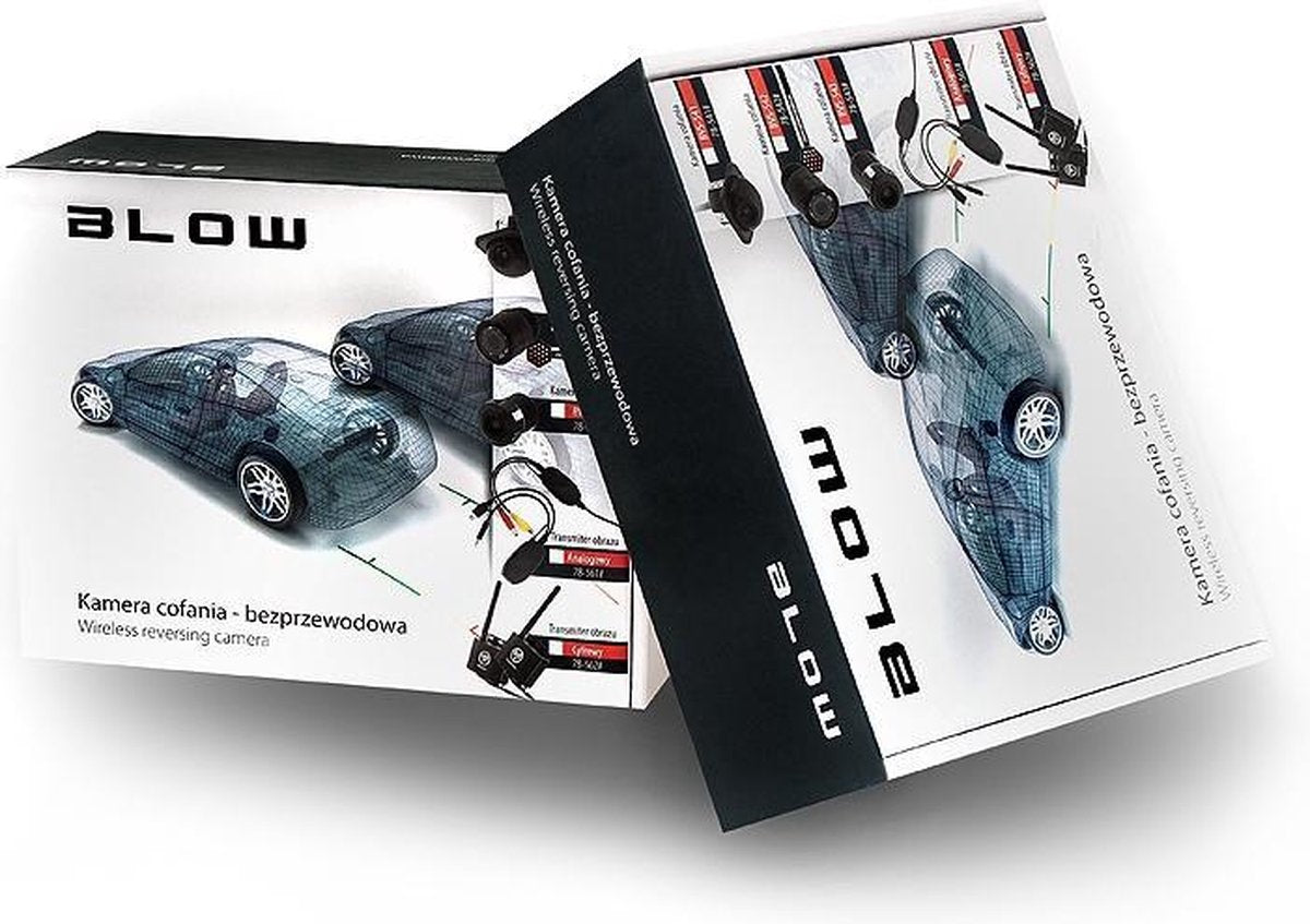 Achteruit Rij Camera - Draadloos - Bumper - Blow BVS-541