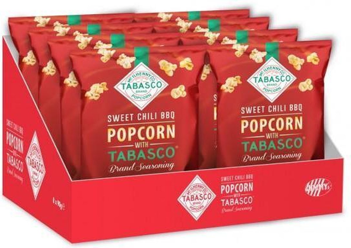 TABASCO®️ Sweet Chili BBQ Popcorn x 8
