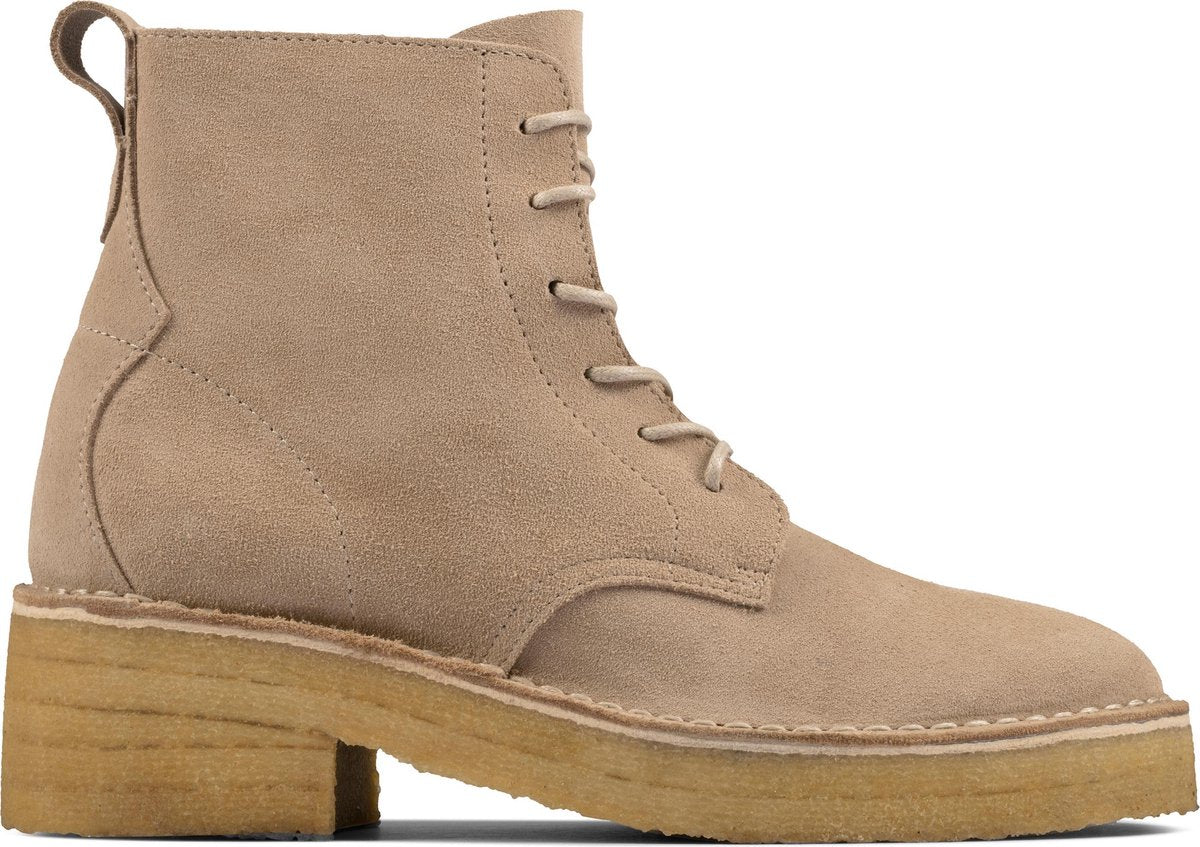 Clarks - Dames schoenen - Arisa Mali - D - sand suede - maat 6