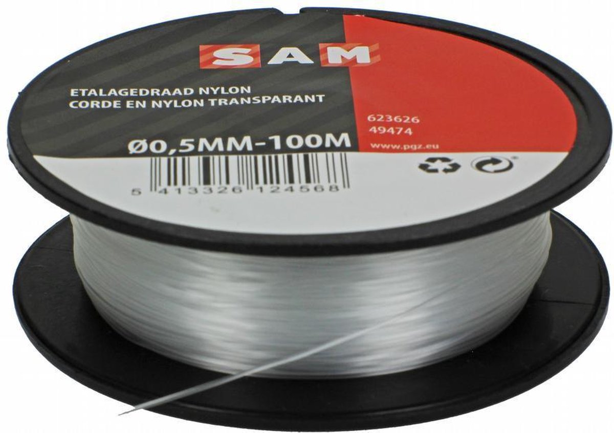 Mack Nylon Etalagedraad 100 meter x 0