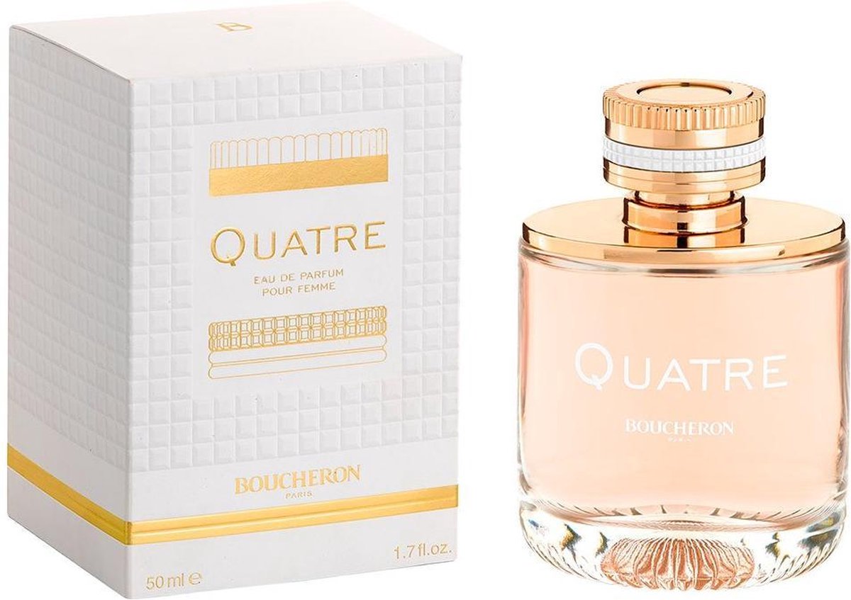 MULTI BUNDEL 2 stuks QUATRE POUR FEMME Eau de Perfume Spray 50 ml