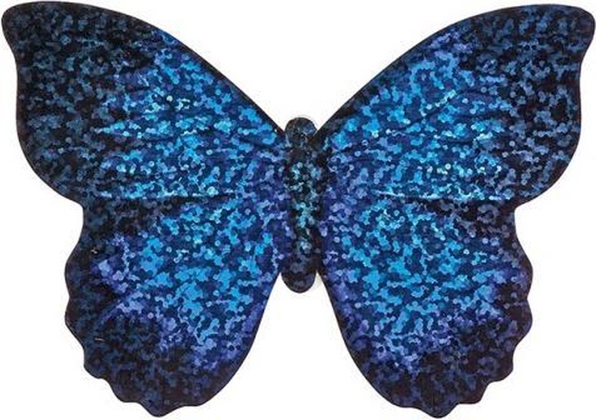Moses Mini-vlieger Met Touw Vlinder 10 Cm Blauw