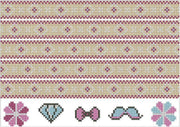 Diamond Painting Stickers- strepen- NR.6