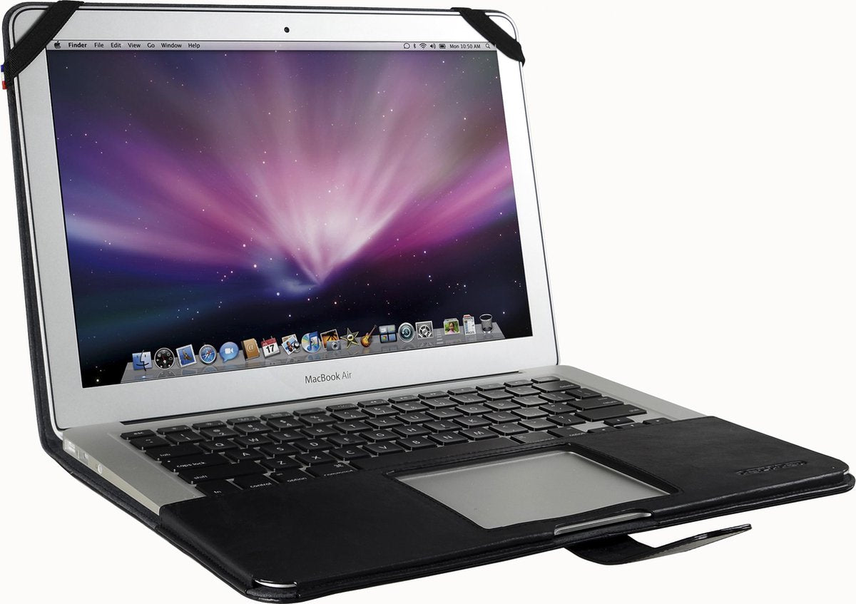 Decoded Leather Slim Cover voor MacBook Air 11 inch Zwart