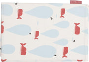 Pericles Bedomtrek Oceaan Katoen 180 X 135 Cm Wit/blauw/rood