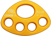 Kong 4RIG 4-gats ankerplaat van licht aluminium
