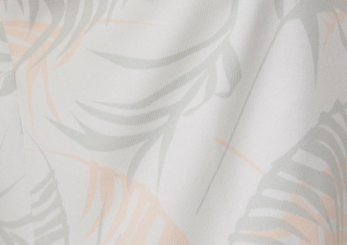 Slvls Novelty Polo Print Wit/Roze