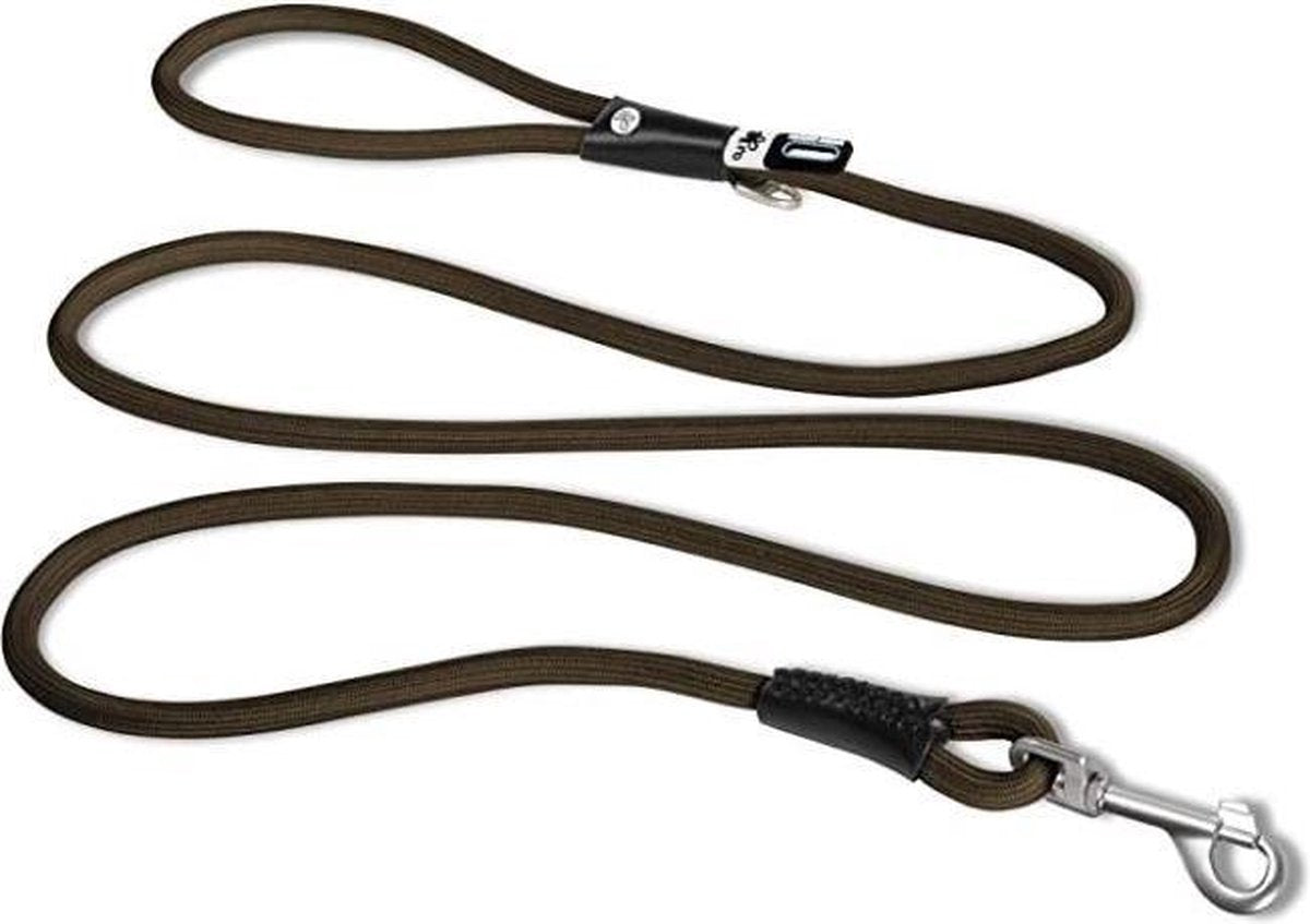 Curli Hondenlijn Stretch Comfort Leash 1x180 Cm Nylon Bruin