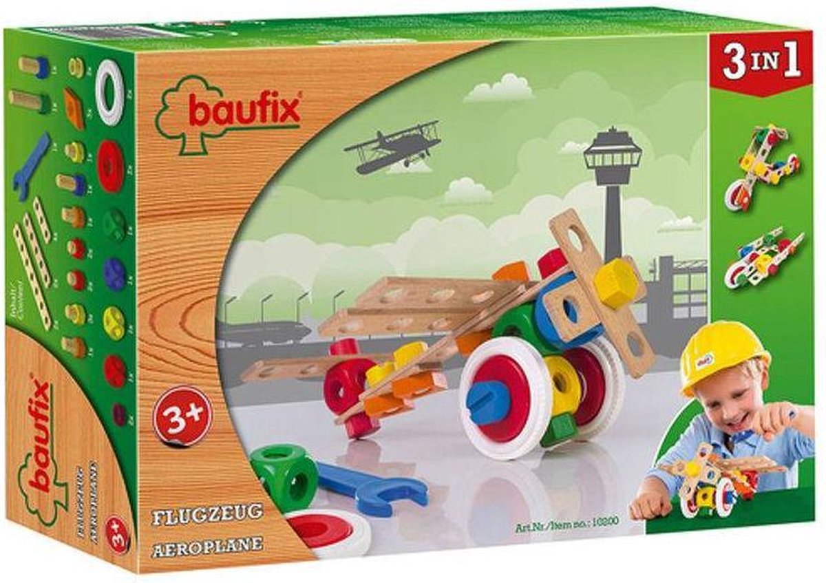 Baufix Vliegtuig - Hout