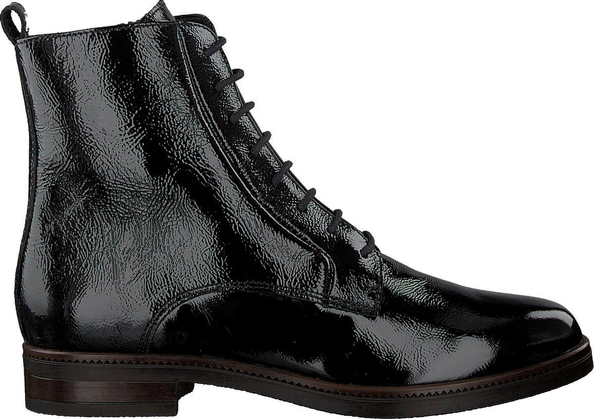 Notre-V 44546 Veterboots - Laarzen Met Veters - Dames - Zwart - Maat 41