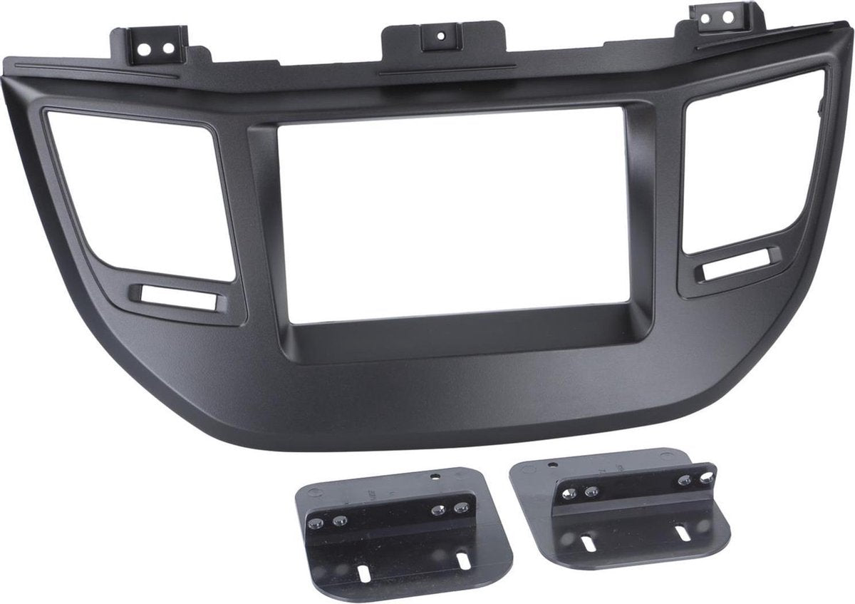 2-DIN Paneel Hyundai Tucson 2015-2019 Kleur: Zwart