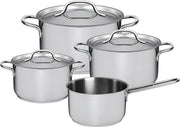 Sola - Kookpannenset Mirage - 4-delig - RVS - Zilver