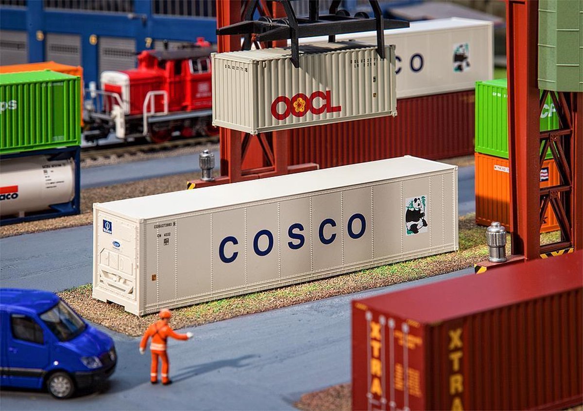 Faller - 40' Hi-Cube koelkast-container COSCO