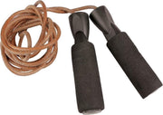 Fitness-mad Springtouw 3 Meter Leer Bruin