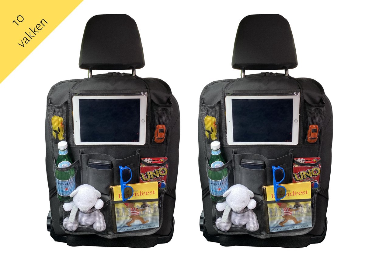 Autostoel Organiser - 2 Stuks - Auto Stoel Organizer - Autostoel Beschermer - Set van 2